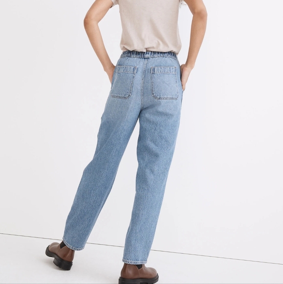 MADEWELL Pull On Relaxed Jeans - Picture 3 of 10